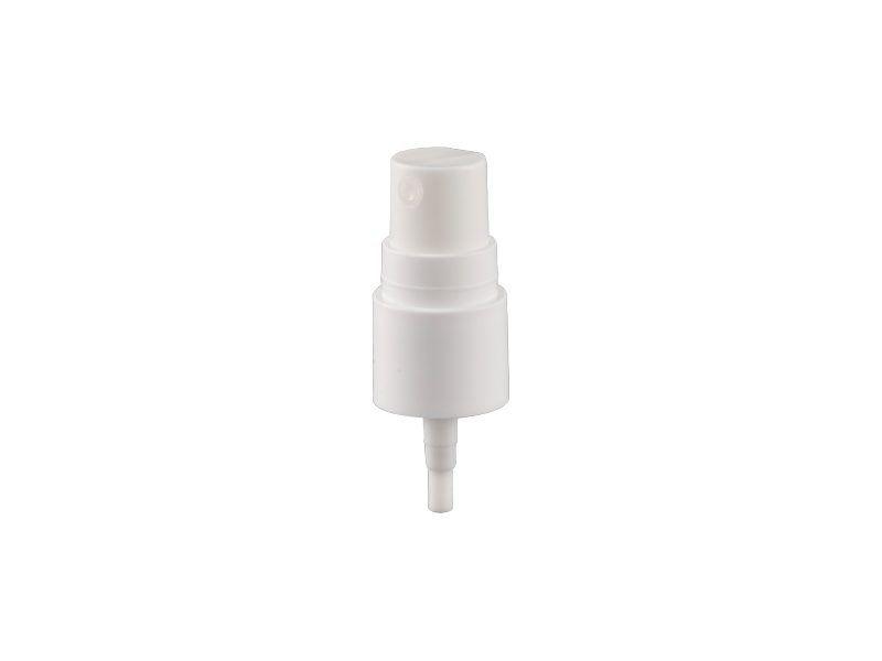 Het samenstellingsprincipe van de schuimpompkop op de dispenser voor cosmetische flessen