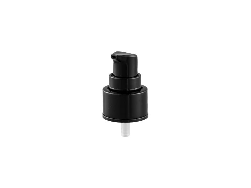 Het samenstellingsprincipe van de schuimpompkop op de dispenser voor cosmetische flessen